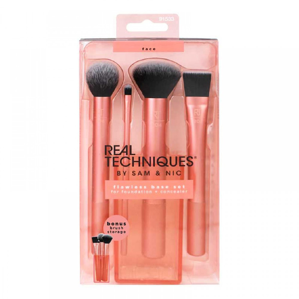 ست براش 4 عددی ریل تکنیک مدل FLAWLESS BASE SET