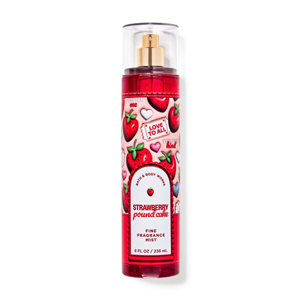 بادی میست بث اند بادی ورکز مدل STRAWBERRY POUND CAKE
